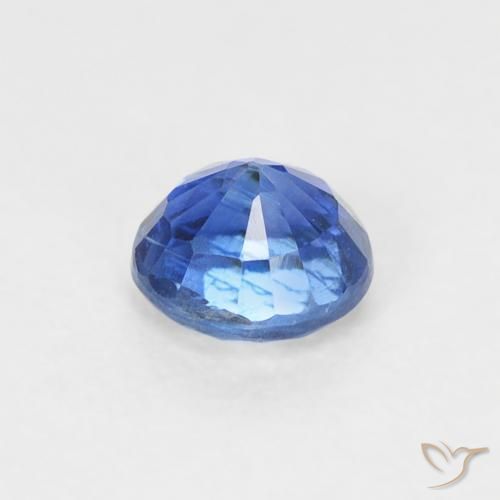 Disthène Bleu marine léger naturelle Tour, 0.36 ct, SI