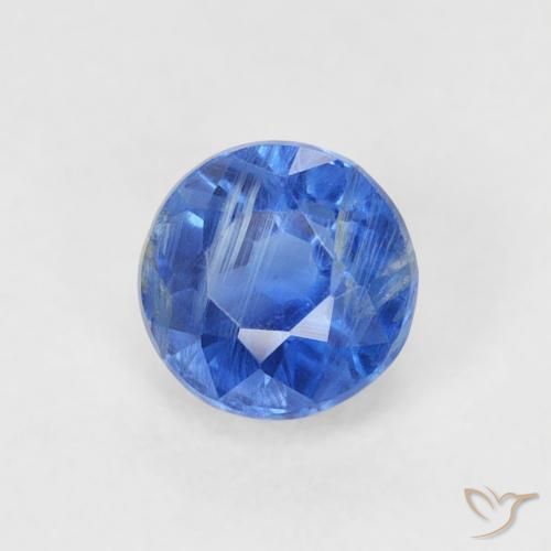 Disthène Bleu marine léger naturelle Tour, 0.45 ct, SI