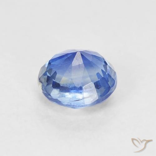 Disthène Bleu azur profond naturelle Tour, 0.43 ct, SI