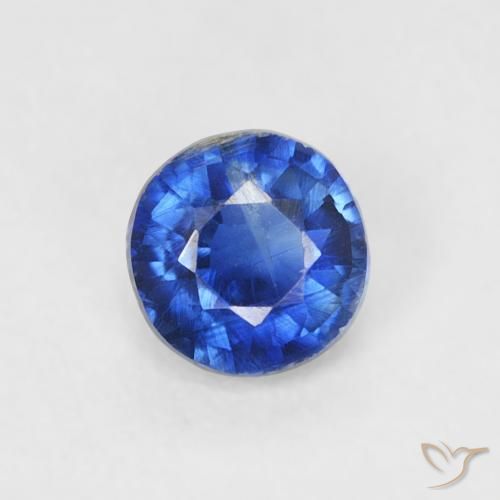 0.34ct Naturel Bleu franc Disthène, Tour, SI