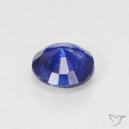 Disthène Bleu marine intense naturelle Tour, 0.32 ct, SI
