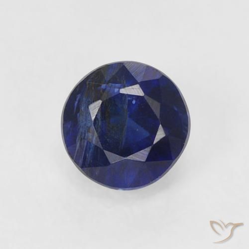 0.54ct Naturel Bleu très profond Disthène, Tour, SI