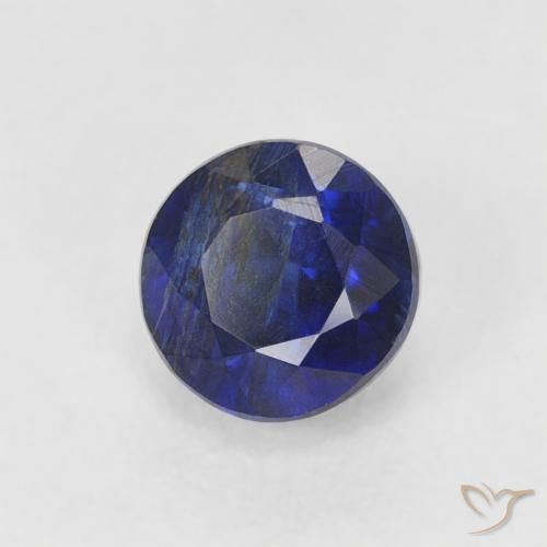 Disthène Bleu très profond naturelle Tour, 0.54 ct, SI
