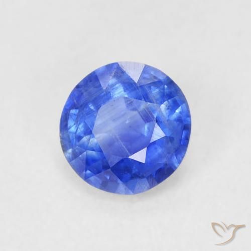 Disthène Bleu azur profond naturelle Tour, 0.63 ct, SI