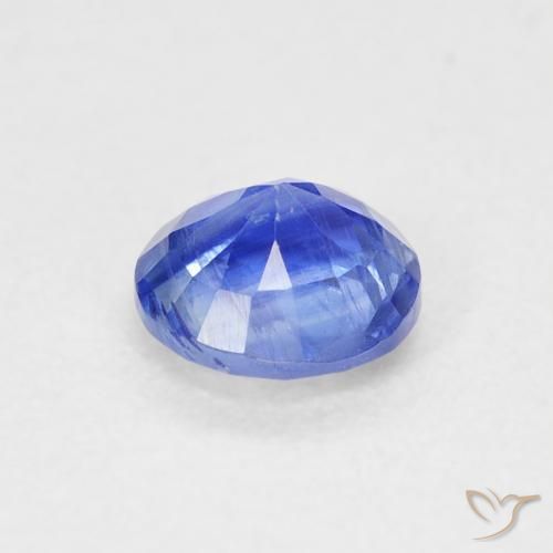 Disthène Bleu azur profond naturelle Tour, 0.63 ct, SI