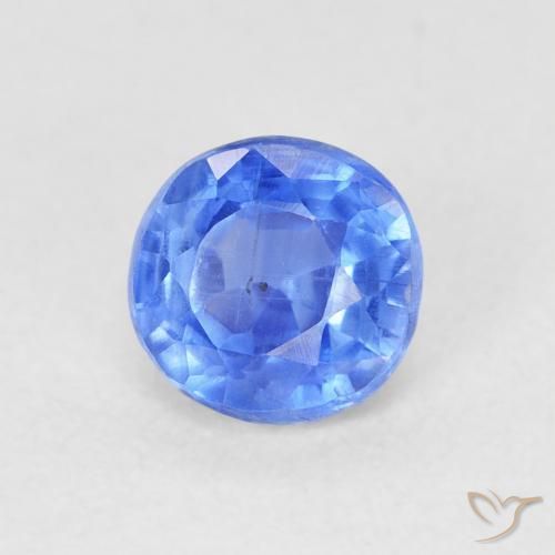 Disthène Bleu azur profond naturelle Tour, 0.77 ct, SI