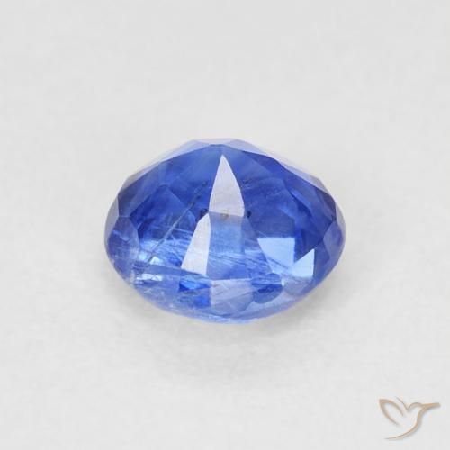 Disthène Bleu azur profond naturelle Tour, 0.77 ct, SI