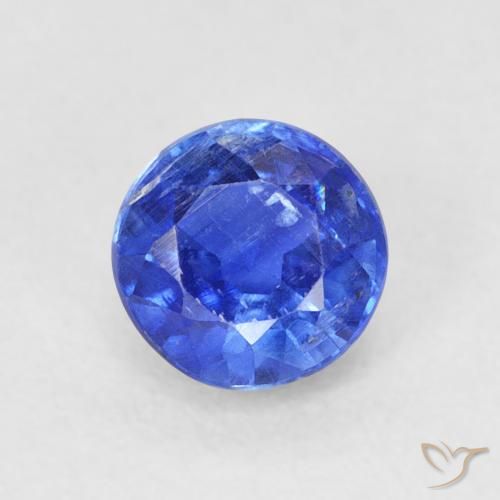 0.83ct Naturel Bleu foncé Disthène, Tour, SI