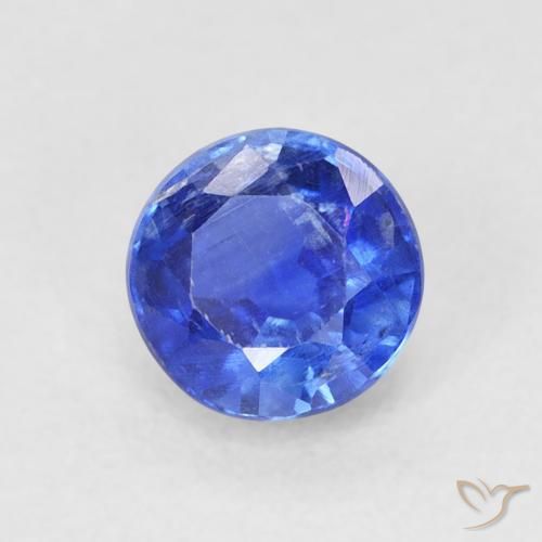 Disthène Bleu foncé naturelle Tour, 0.83 ct, SI