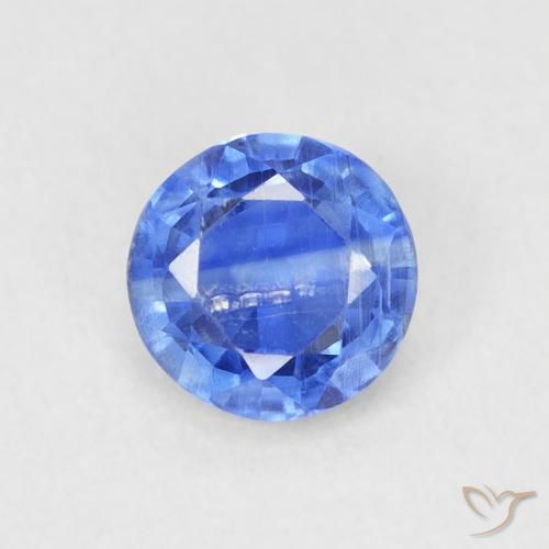 0.70ct Naturel Bleu azur profond Disthène, Tour, SI