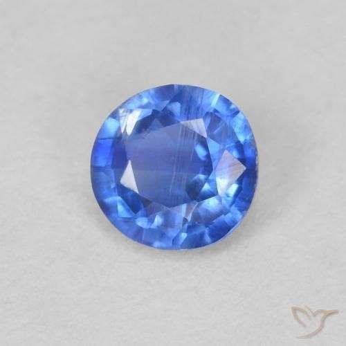 Disthène Bleu azur profond naturelle Tour, 0.31 ct, VS-SI