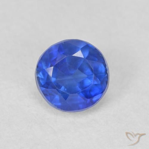 0.45ct Naturel Bleu azur profond Disthène, Tour, VS-SI