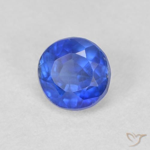 Disthène Bleu azur profond naturelle Tour, 0.45 ct, VS-SI