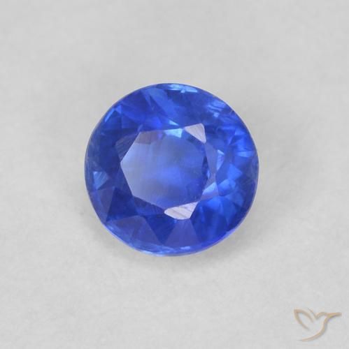 Disthène Bleu azur profond naturelle Tour, 0.43 ct, VS-SI