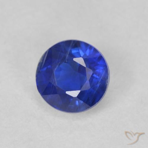 Disthène Bleu électrique naturelle Tour, 0.47 ct, VS-SI