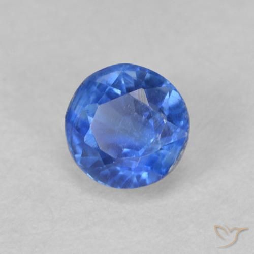 Disthène Bleu vif naturelle Tour, 0.48 ct, VS-SI