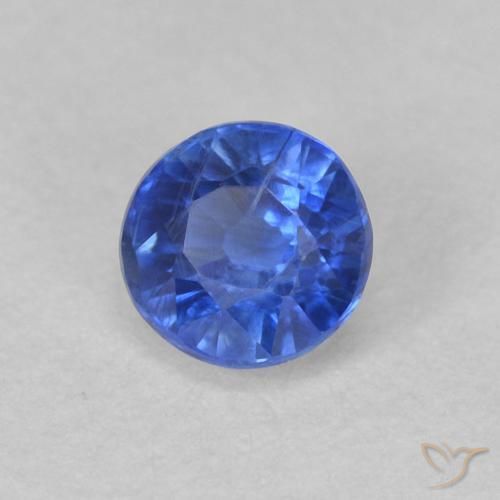 Disthène Bleu azur profond naturelle Tour, 0.47 ct, VS-SI