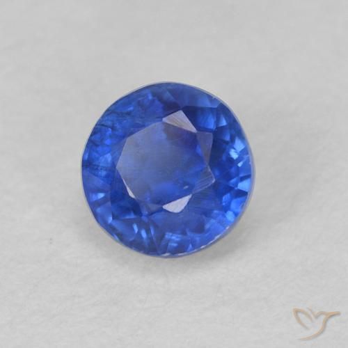 Disthène Bleu foncé naturelle Tour, 0.51 ct, SI