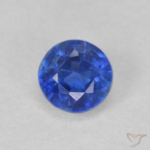 0.52ct Naturel Bleu franc Disthène, Tour, VS-SI
