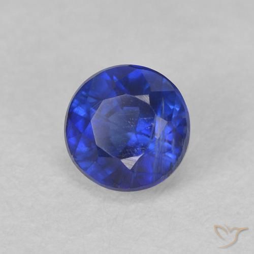 Disthène Bleu électrique naturelle Tour, 0.52 ct, VS-SI