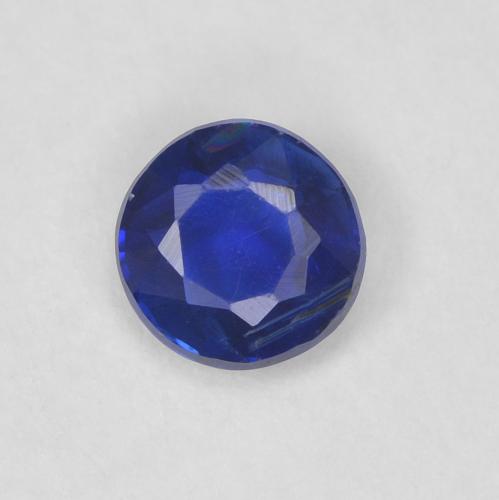 0.34ct Naturel Bleu foncé Disthène, Tour, VS-SI