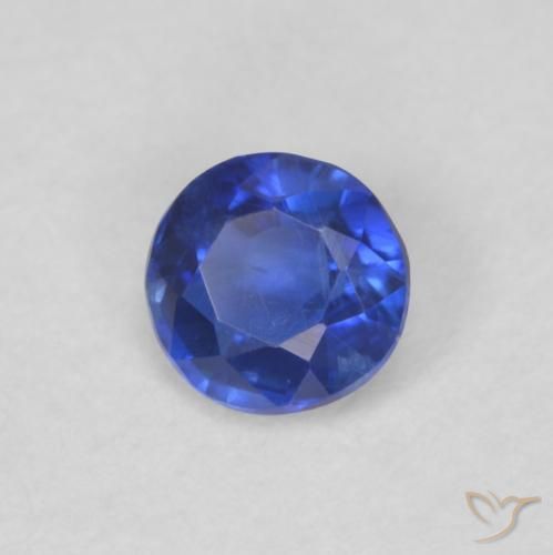 Disthène Bleu franc naturelle Tour, 0.34 ct, VS-SI