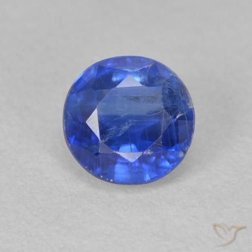 0.72ct Naturel Bleu franc Disthène, Tour, SI