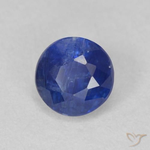 Disthène Bleu foncé naturelle Tour, 0.79 ct, SI
