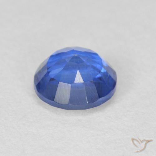 Disthène Bleu marine léger naturelle Tour, 0.74 ct, SI
