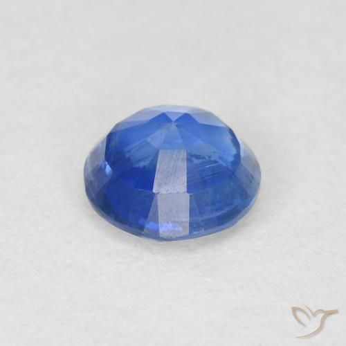 Disthène Bleu marine léger naturelle Tour, 0.60 ct, SI