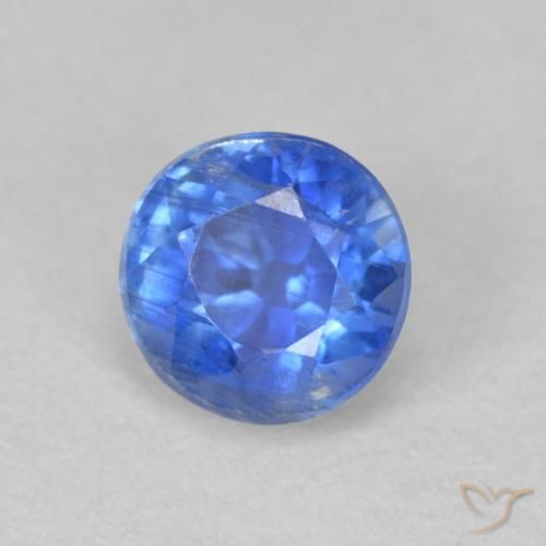 Disthène Bleu bébé naturelle Tour, 0.73 ct, SI