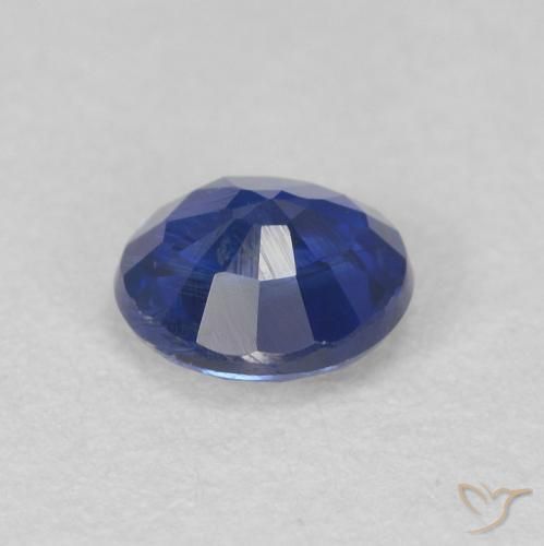 Disthène Bleu foncé naturelle Tour, 0.64 ct, SI
