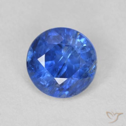0.64ct Naturel Bleu franc Disthène, Tour, SI