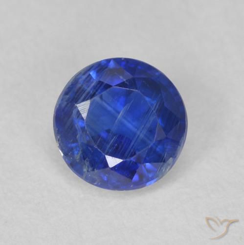 0.72ct Naturel Bleu franc Disthène, Tour, SI