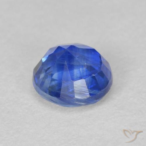 Disthène Bleu marine léger naturelle Tour, 0.74 ct, SI