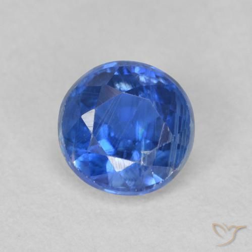 0.68ct Naturel Bleu franc Disthène, Tour, SI