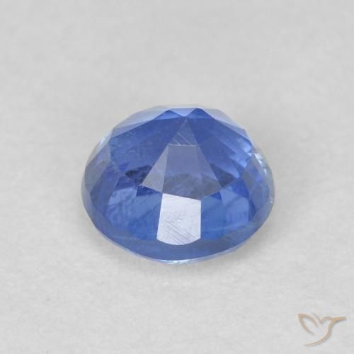 Disthène Bleu marine léger naturelle Tour, 0.77 ct, SI