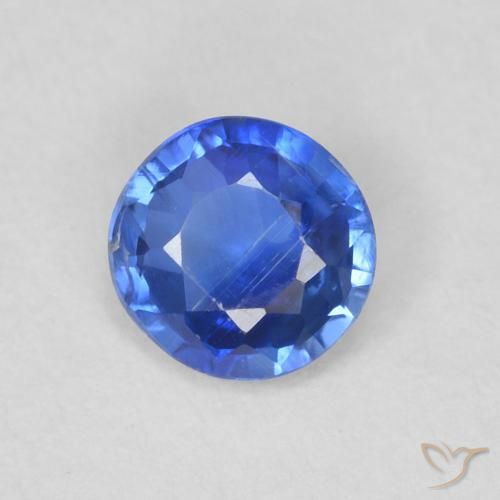 0.48ct Naturel Bleu franc Disthène, Tour, SI