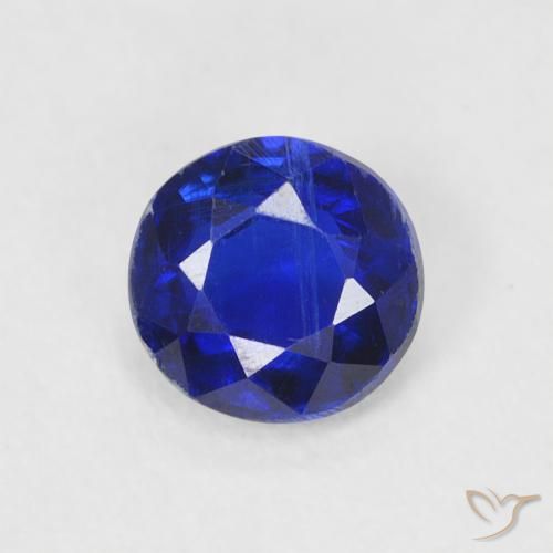Disthène Bleu marine intense naturelle Tour, 0.53 ct, SI