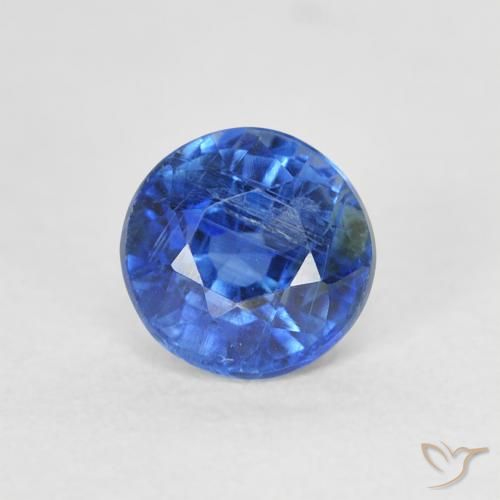 0.82ct Naturel Bleu marine léger Disthène, Tour, SI
