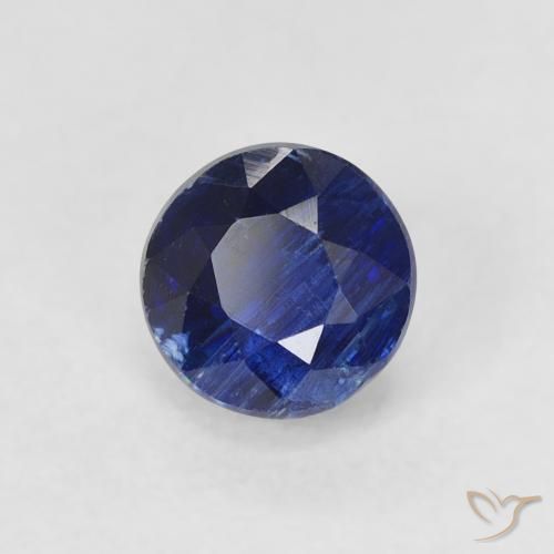 Disthène Bleu foncé naturelle Tour, 0.80 ct, SI