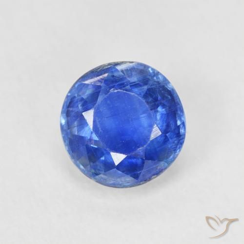 0.82ct Naturel Bleu vif Disthène, Tour, SI