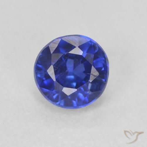 0.39ct Naturel Bleu royal Disthène, Tour, VS-SI