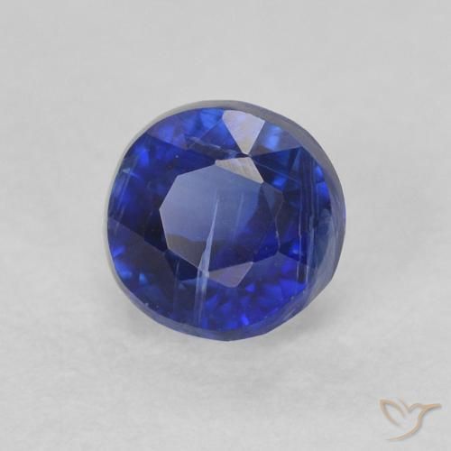 Disthène Bleu royal naturelle Tour, 0.51 ct, SI