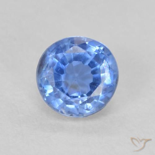 0.43ct Naturel Bleu bébé Disthène, Tour, VS-SI