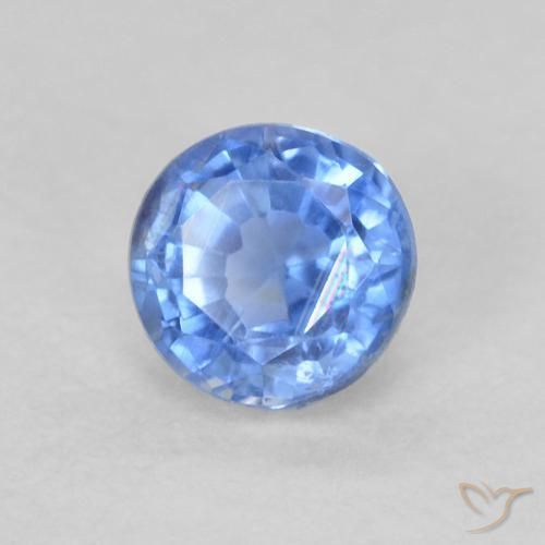 Disthène Bleu bébé naturelle Tour, 0.43 ct, VS-SI