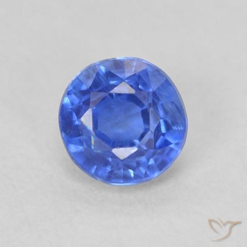 0.44ct Naturel Bleu azur profond Disthène, Tour, SI