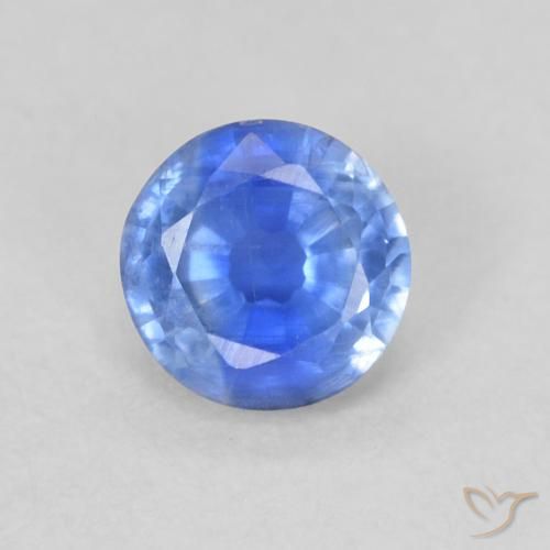 0.35ct Naturel Bleu clair Disthène, Tour, VS-SI