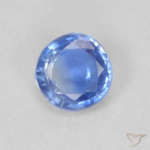 0.38ct Naturel Bleu clair Disthène, Tour, VS-SI