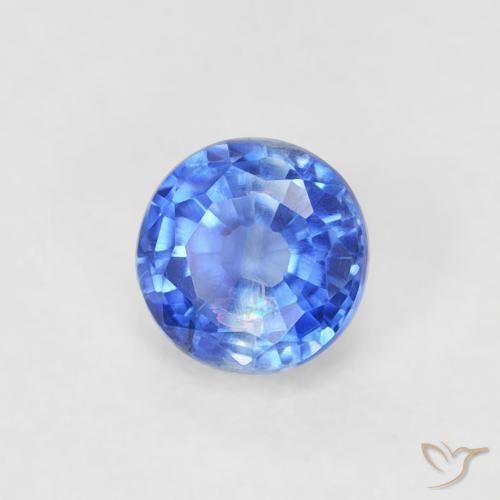 Disthène Bleu franc naturelle Tour, 0.41 ct, VS-SI